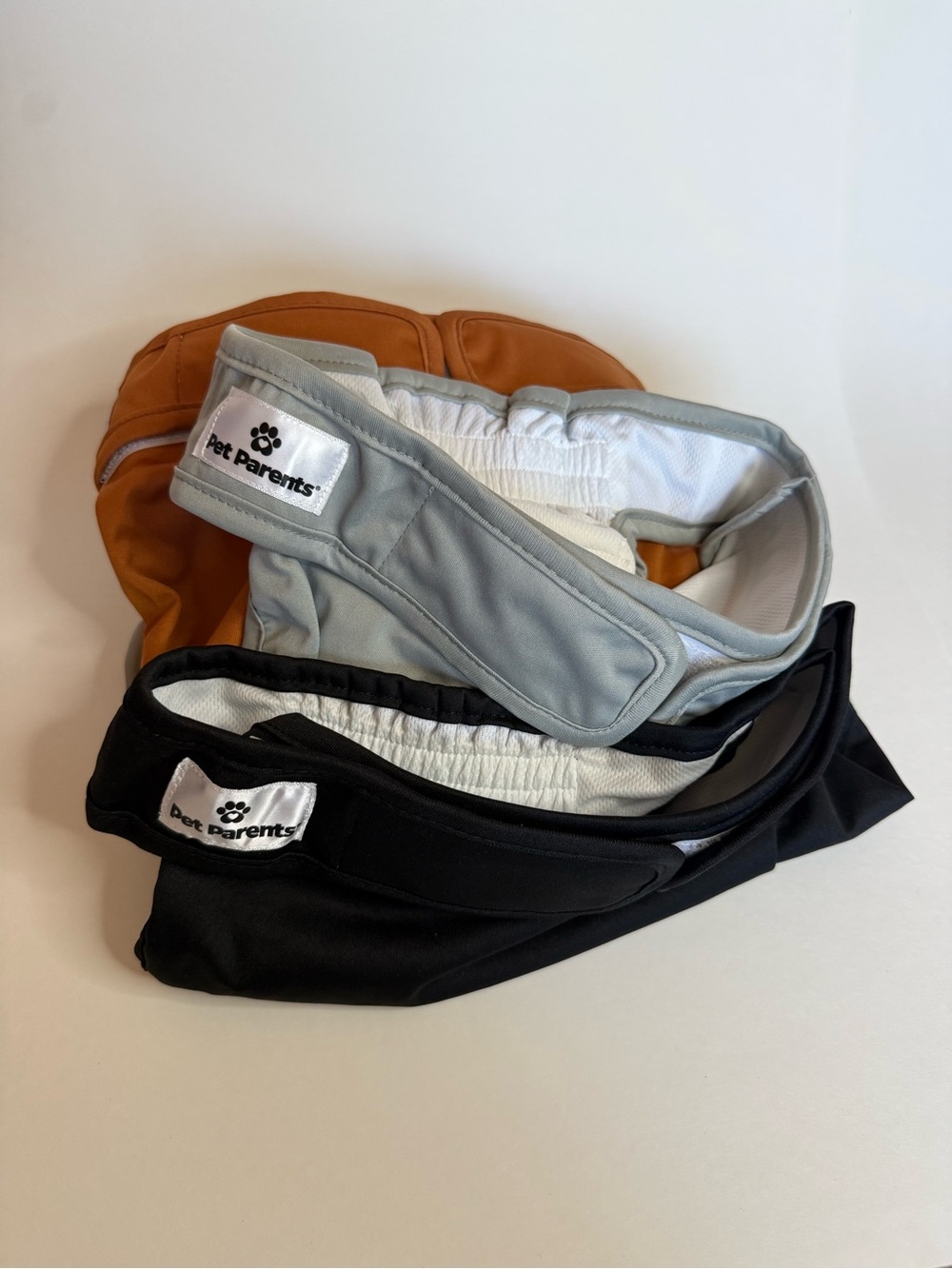 Pet Parents Washable Male & Female Dog Diapers + Extenders set of 3 XL NWT - Picture 2 of 14
